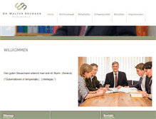 Tablet Screenshot of brunner-co.com